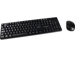 Set teclado + raton inalambrico q-connect 2.4g negro compatible windows 98 / nt / me / 2000 / xp / 7 /