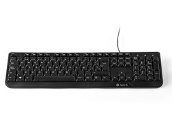 Set teclado y raton con cable ngs cocoa usb color negro
