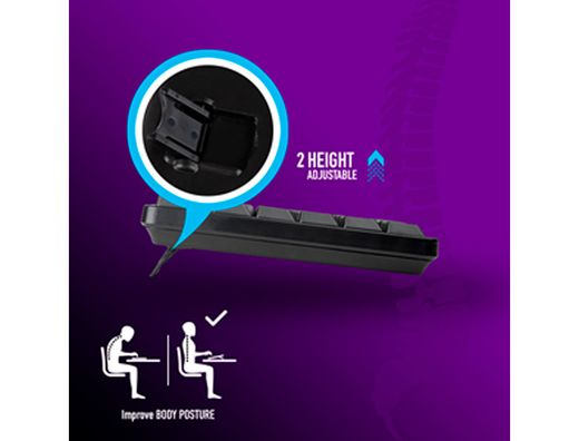 Set teclado y raton ngs inalambricos 2.4ghz usb color negro