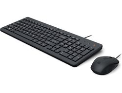 Set teclado+raton hp con cable color negro