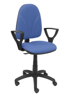 Silla Algarra bali azul marino brazos fijos