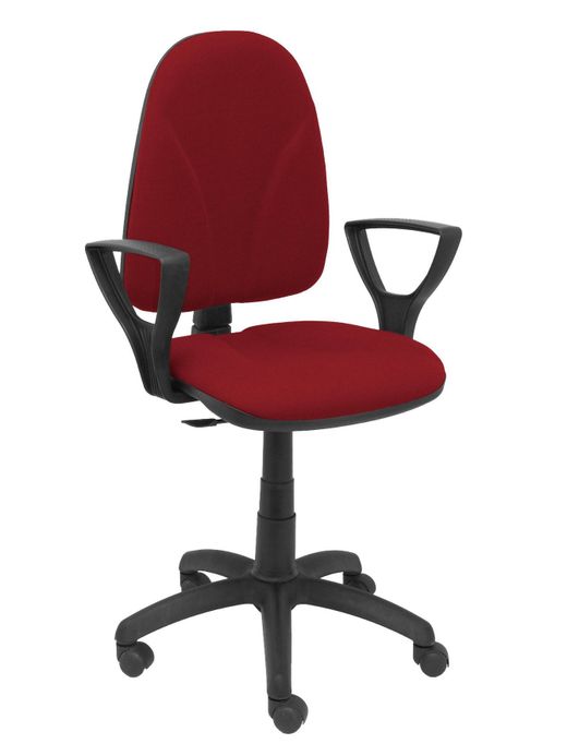 Silla Algarra bali granate brazos fijos