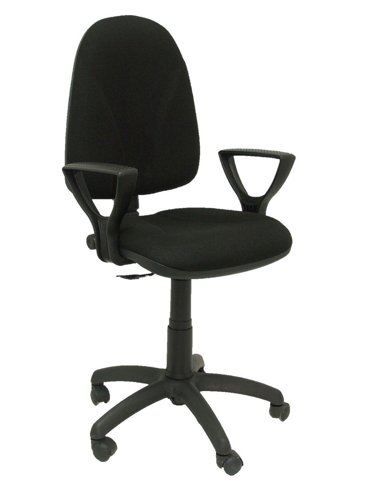 Silla Algarra bali negra brazos fijos