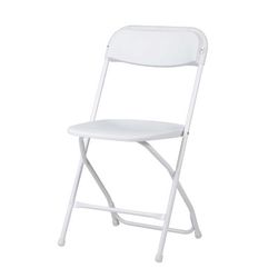 Silla blanca plegable de polipropieno Elliot NewStorm