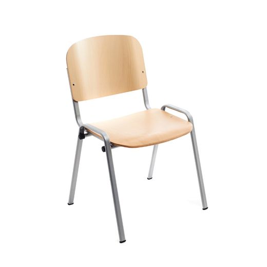 Silla Confidente Madera Est.Pintada Alum.