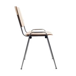 Silla Confidente Madera Est.Pintada Alum.