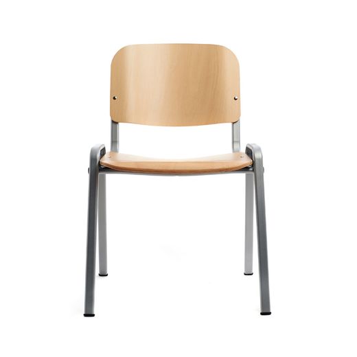 Silla Confidente Madera Est.Pintada Alum.