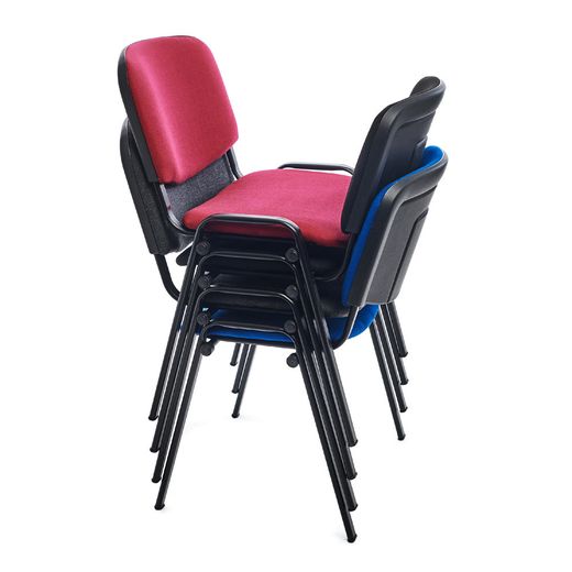 Silla Confidente Rd-965/1 Gris Tela Ignifuga