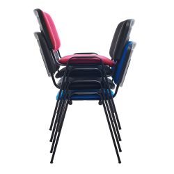 Silla Confidente Rd-965/1 Gris Tela Ignifuga