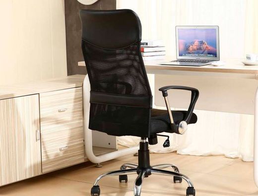 Silla de direccion q-connect base metal respaldo alto regulable en altura 1110+100mm alto piel y malla