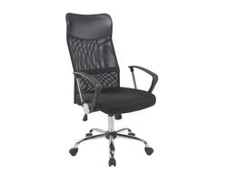 Silla de direccion q-connect base metal respaldo alto regulable en altura 1110+100mm alto piel y malla