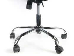 Silla de direccion q-connect ergonomica base metal respaldo alto con reposacabeza ajustable