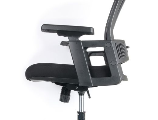 Silla de direccion q-connect ergonomica base metal respaldo alto con reposacabeza ajustable