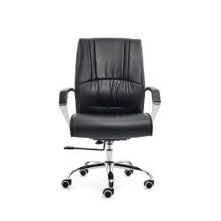 Silla Dirección Imitación Eco-Piel Rd-988 Neg