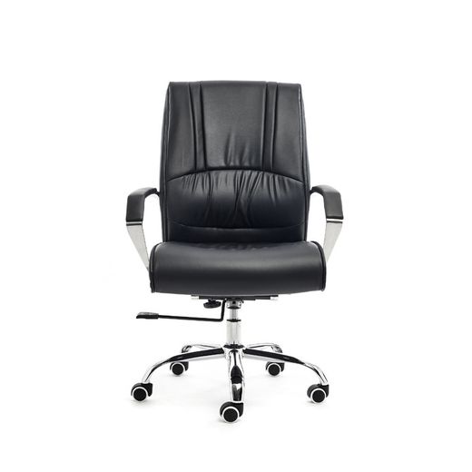 Silla Dirección Imitación Eco-Piel Rd-988 Neg