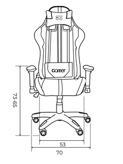 Silla gaming Paraiso similpiel negro