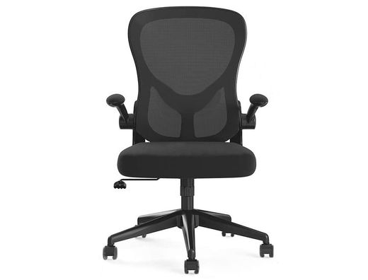 Silla giratoria q-connect base metal regulable en altura 910+75mm alto 610mm ancho 550mm profundidad negro
