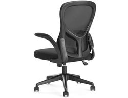Silla giratoria q-connect base metal regulable en altura 910+75mm alto 610mm ancho 550mm profundidad negro