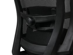 Silla giratoria q-connect ergonomica respaldo alto y reposacabeza ajustable en altura 1180+100x630x625 mm
