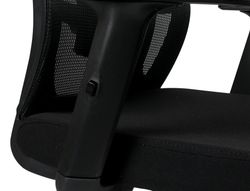Silla giratoria q-connect ergonomica respaldo alto y reposacabeza ajustable en altura 1180+100x630x625 mm