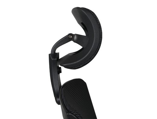 Silla giratoria q-connect ergonomica respaldo alto y reposacabeza ajustable en altura 1180+100x630x625 mm