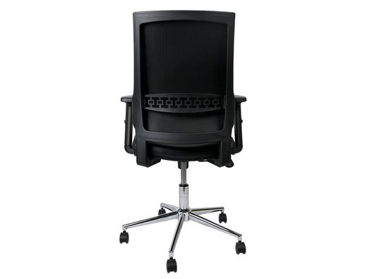 Silla giratoria q-connect respaldo medio de similpiel regulable en altura 980+100x630x625 mm color