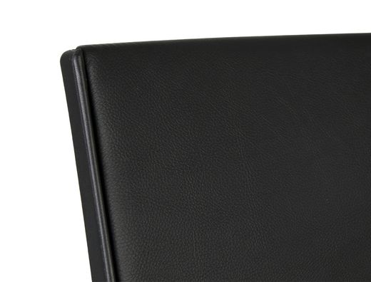Silla giratoria q-connect respaldo medio de similpiel regulable en altura 980+100x630x625 mm color