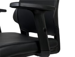 Silla giratoria q-connect respaldo medio de similpiel regulable en altura 980+100x630x625 mm color