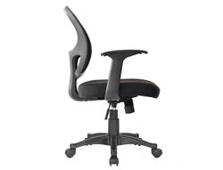 Silla giratoria q-connect respaldo medio regulable en altura 870+120mm alto 550mm ancho 590mm profundidad KF19013