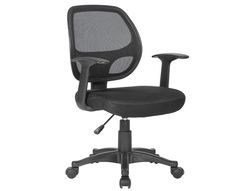 Silla giratoria q-connect respaldo medio regulable en altura 870+120mm alto 550mm ancho 590mm profundidad KF19013