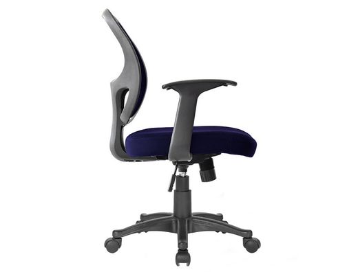 Silla giratoria q-connect respaldo medio regulable en altura 870+120mm alto 550mm ancho 590mm profundidad