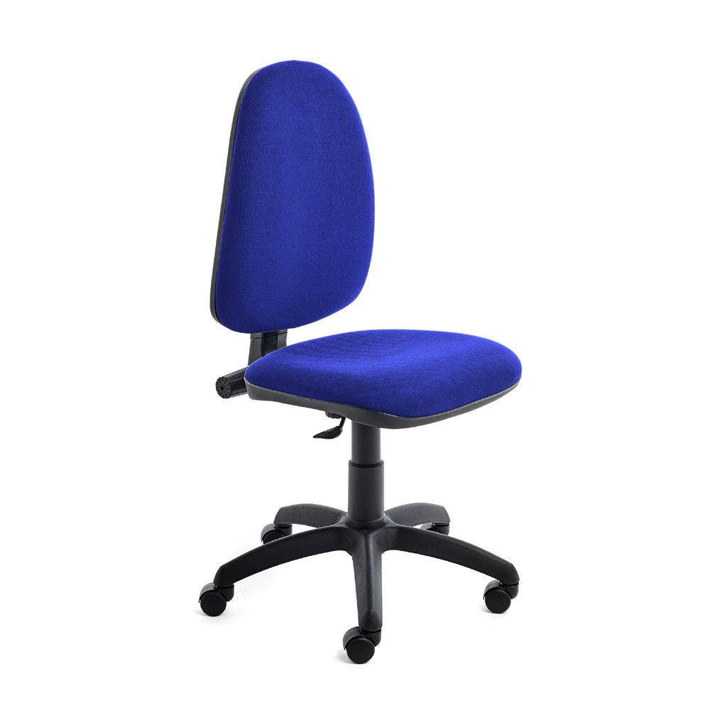 Silla Oficina Rd-930/3 Azul Tela Ignifuga