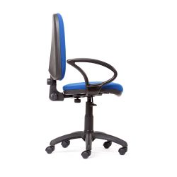 Silla Oficina Rd-930/3 Azul Tela Ignifuga
