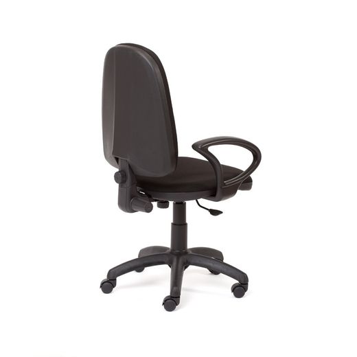 Silla Oficina Rd-930/4 Negro Liso Ignifugo + Juego De Brazos Rd956
