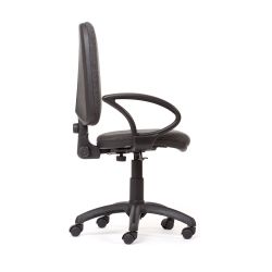 Silla Oficina Rd-930/4 Negro Liso Ignifugo