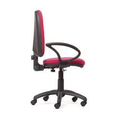 Silla Oficina Rd930/1 Gris Tela Ignifuga + Juego De Brazos