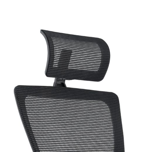 Silla Oficina Rd937-2 Asiento Tapizado Rojo / Respaldo Malla Negra, Con Brazos Regulab