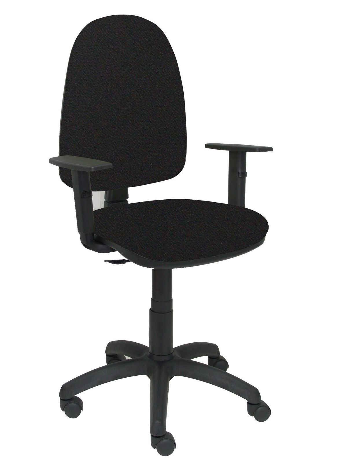 Silla Operativa de oficina Ayna bali negro brazos regulables