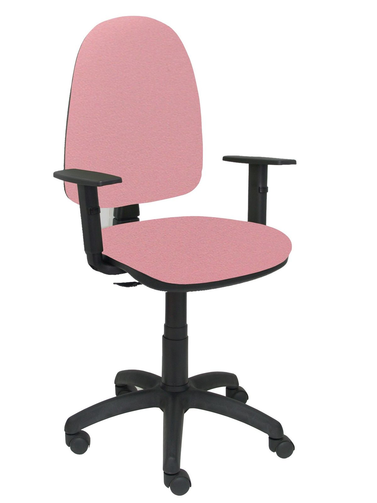 Silla Operativa de oficina Ayna bali rosa pálido brazos regulables