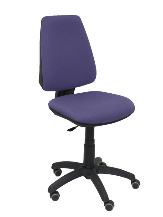 Silla Operativa de oficina Elche CP bali azul claro ruedas de parquet