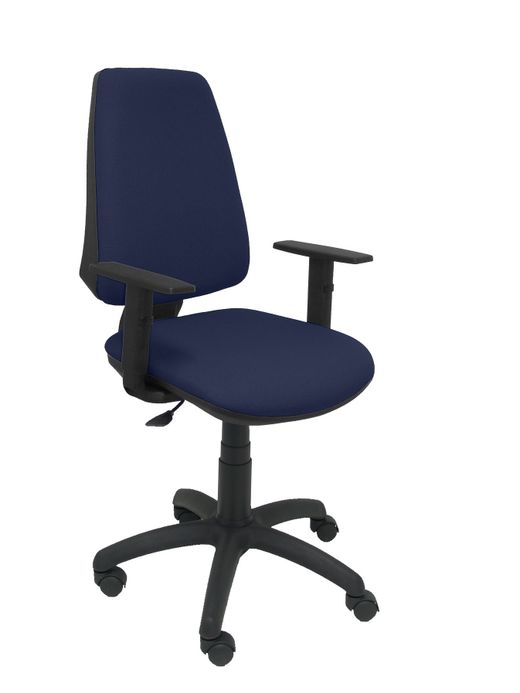 Silla Operativa de oficina Elche CP bali azul marino brazos regulables