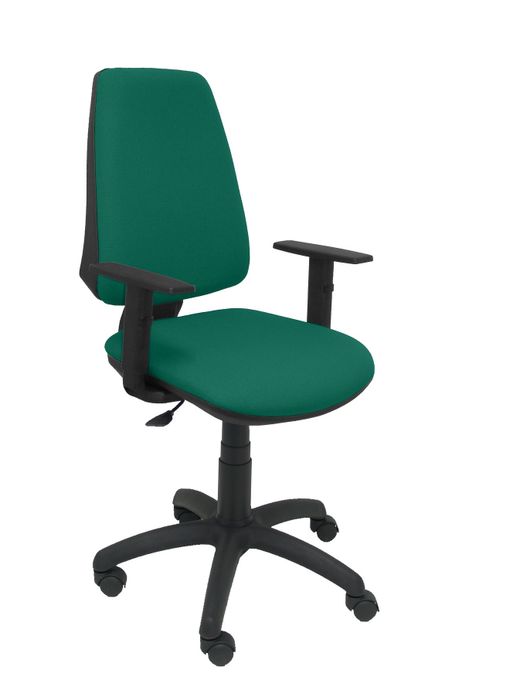 Silla Operativa de oficina Elche CP bali verde brazos regulables