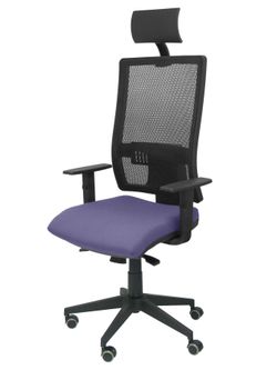 Silla Operativa de oficina Horna bali azul claro