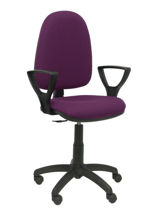 Silla Operativa de oficina modelo Ayna bali morado brazos
