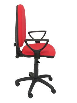 Silla Operativa de oficina modelo Ayna bali rojo con brazos