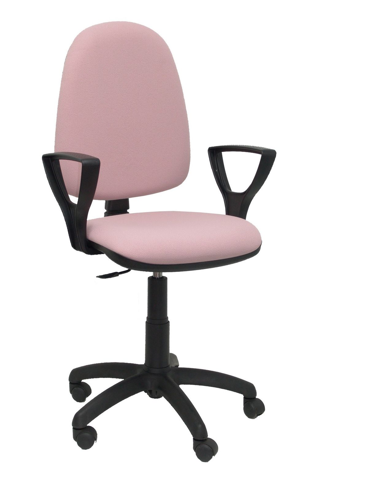 Silla Operativa de oficina modelo Ayna bali rosa palo brazos