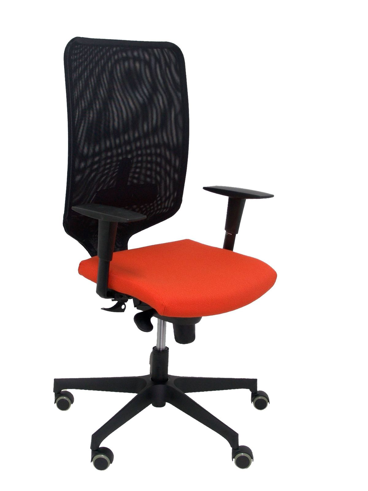Silla Operativa de oficina modelo OssaN bali naranja oscuro