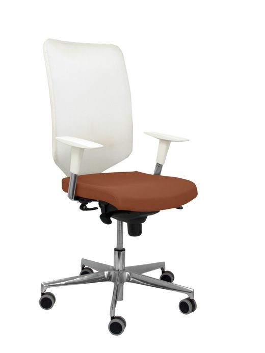 Silla Operativa de oficina Ossa Blanca bali marrón
