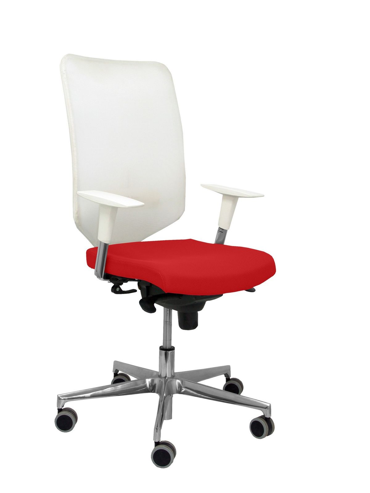 Silla Operativa de oficina Ossa Blanca bali rojo