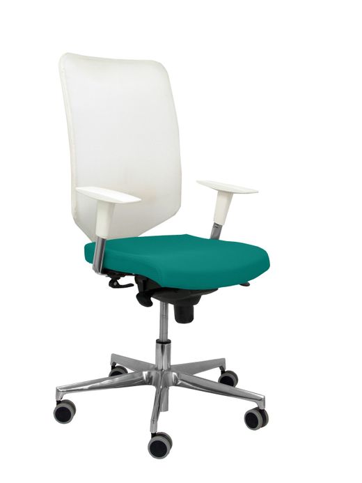 Silla Operativa de oficina Ossa Blanca bali verde claro